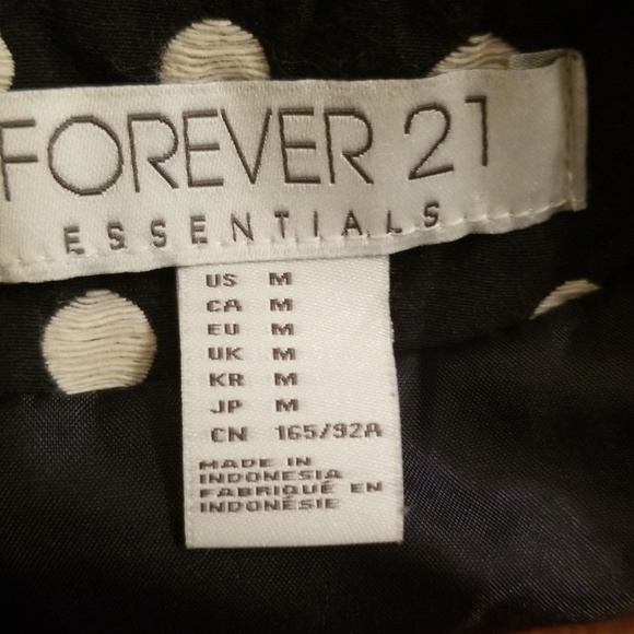 Forever 21 Rockabilly Retro Fitted Polka Dot Dress - Picture 7 of 8